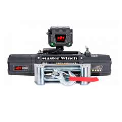 Автомобильная лебедка "Master Winch" SА12000s, электрическая с синтетическим тросом, 12В