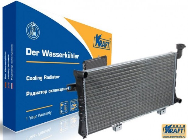 Радиатор охлаждения B@3 21214, 2131, Niv@ Urban OBERKRAFT купить недорого с доставкой в Балашиха