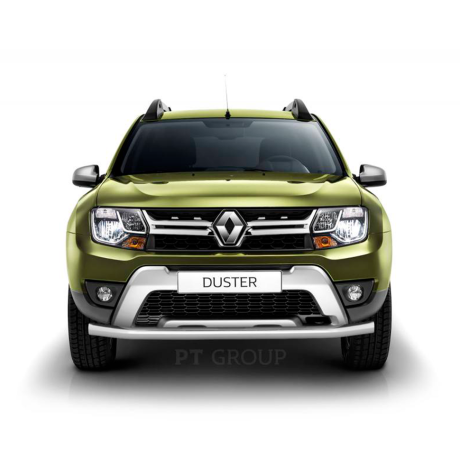 Защита переднего бампера одинарная d63мм (НПС) RENAULT Duster 2016-2020/ NISSAN Terrano 2014- купить недорого с доставкой в Балашиха