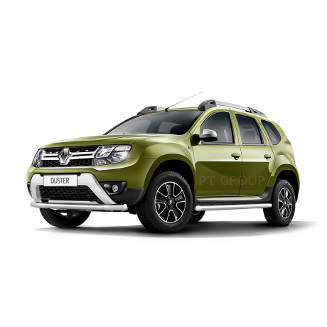 Защита переднего бампера одинарная d63мм (НПС) RENAULT Duster 2016-2020/ NISSAN Terrano 2014- купить недорого с доставкой в Балашиха