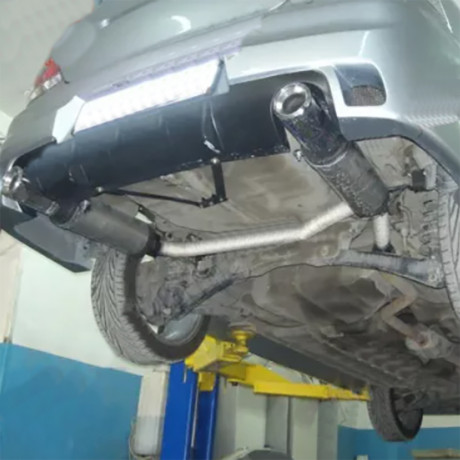 Нижнее крепление заднего бампера "EVO" для Mitsubishi Lancer IX (2003-2009) купить недорого с доставкой в Балашиха