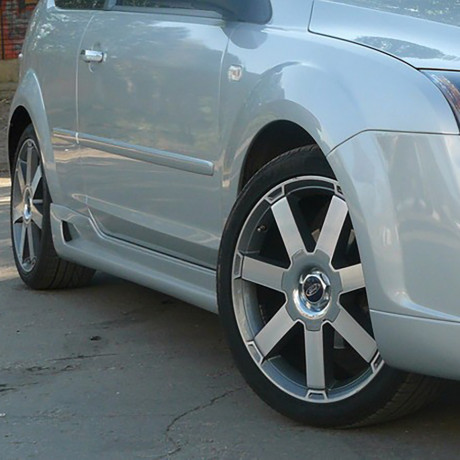 Накладки на пороги "Sport" для Ford Focus 2 (хэтчбэк) 3-5D (2004-2011) купить недорого с доставкой в Балашиха