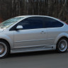 Накладки на пороги "Sport" для Ford Focus 2 (хэтчбэк) 3-5D (2004-2011) купить недорого с доставкой в Балашиха