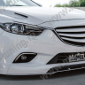 Сплиттер переднего бампера под клыки № 1 "SkyActivSport" для Mazda 6 (2013-н.в.) купить недорого с доставкой в Балашиха