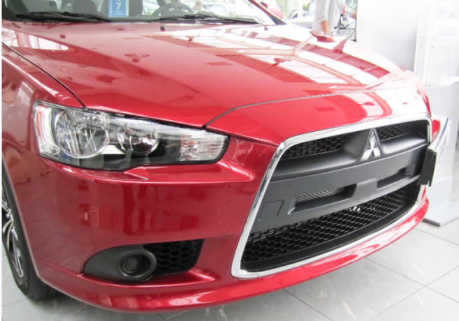 Воздуховоды радиатора в передний бампер (Цельные) для Mitsubishi Lancer X (2010-2016) купить недорого с доставкой в Балашиха