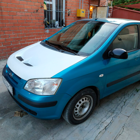 Пластиковый капот с воздухоотводами для Hyundai Getz дорестайлинг (2001-2004 г.в.) купить недорого с доставкой в Балашиха