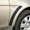 Накладки на крылья (жабры) "EVO" для Mitsubishi Lancer X (2007-2016) купить недорого с доставкой в Балашиха