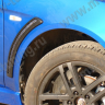 Накладки на крылья (жабры) "EVO" для Mitsubishi Lancer X (2007-2016) купить недорого с доставкой в Балашиха