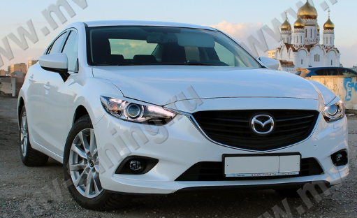 Накладки на фары (реснички) var №1 для Mazda 6 (2013-н.в.) купить недорого с доставкой в Балашиха