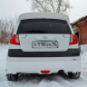 Накладка на задний бампер "Mugen style" для Hyundai Getz рестайлинг (2004-2007 г.в.) купить недорого с доставкой в Балашиха