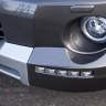 Накладка (юбка) переднего бампера "Broomer Design" (Без ДХЛ) для Mitsubishi Pajero IV (2006-2015) купить недорого с доставкой в Балашиха