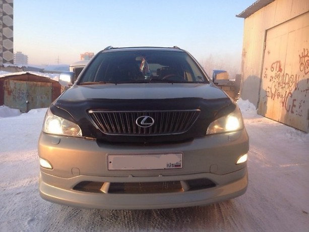 Накладка на передний бампер "Aura" Lexus RX 330 купить недорого с доставкой в Балашиха