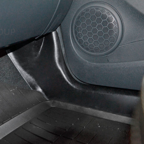Накладки на ковролин (6шт) (ABS) RENAULT LOGAN (2014-н.в.) купить недорого с доставкой в Балашиха