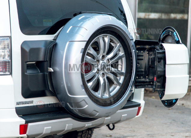 Бокс запасного колеса не окрашенный и прошитый для Mitsubishi Pajero IV (2006-2014) купить недорого с доставкой в Балашиха