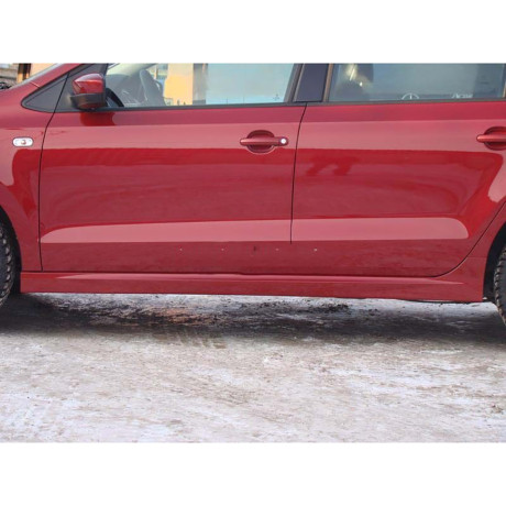 Накладки на пороги для Volkswagen Polo Sedan (2010-2020) купить недорого с доставкой в Балашиха