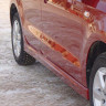 Накладки на пороги для Volkswagen Polo Sedan (2010-2020) купить недорого с доставкой в Балашиха