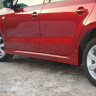 Накладки на пороги для Volkswagen Polo Sedan (2010-2020) купить недорого с доставкой в Балашиха
