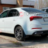 Имитация насадок глушителя "RS Style" (под покраску) для Skoda Rapid (2020-н.в.) купить недорого с доставкой в Балашиха