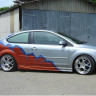 Накладки на пороги "Lord" для Ford Focus 2 (2004-2011) купить недорого с доставкой в Балашиха