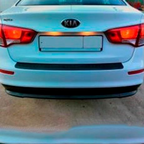 Накладка на задний бампер "АртФорм" для Kia Rio (седан) 3 поколение купить недорого с доставкой в Балашиха