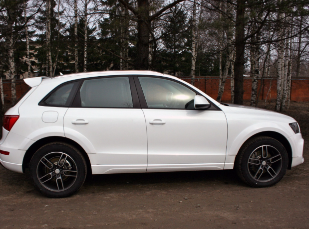 Спойлер (АнтиКрыло) (в комплекте с эмблемой ABT) в стиле "ABT" для Audi Q5 (2008-2012) купить недорого с доставкой в Балашиха