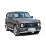 Защита переднего бампера «Труба двойная» для L@DA 4x4 Urban (d51/63,5)(Окрашенное) купить недорого с доставкой в Балашиха