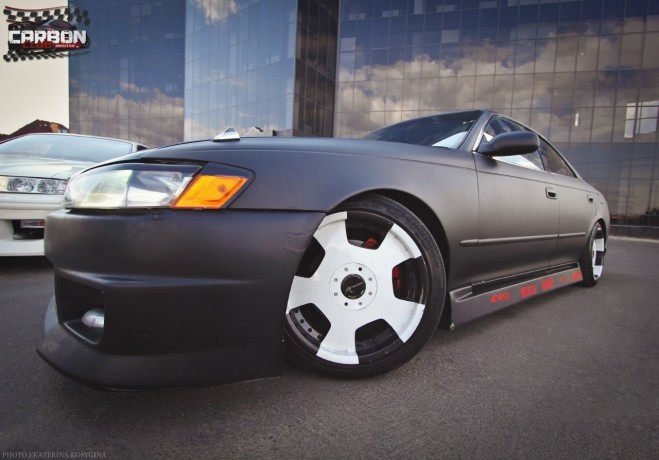 Накладки на пороги "AMS" Toyota Mark II (90) купить недорого с доставкой в Балашиха