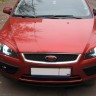 Накладки на фары (реснички) широкие var №2 для Ford Focus 2 (2004-2008) купить недорого с доставкой в Балашиха