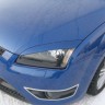 Накладки на фары (реснички) широкие var №2 для Ford Focus 2 (2004-2008) купить недорого с доставкой в Балашиха