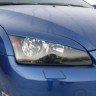 Накладки на фары (реснички) широкие var №2 для Ford Focus 2 (2004-2008) купить недорого с доставкой в Балашиха