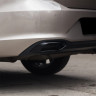 Имитация выхлопа SPACE GRAY (серый глянец) для Volkswagen Polo Liftback (2020-2023) купить недорого с доставкой в Балашиха