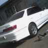 Накладки на пороги "TRD" Toyota Mark II (100) купить недорого с доставкой в Балашиха