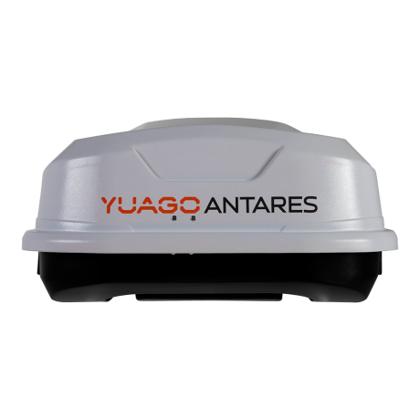 Автобокс YUAGO ANTARES (тиснение) (EuroLock), белый, 580л купить недорого с доставкой в Балашиха