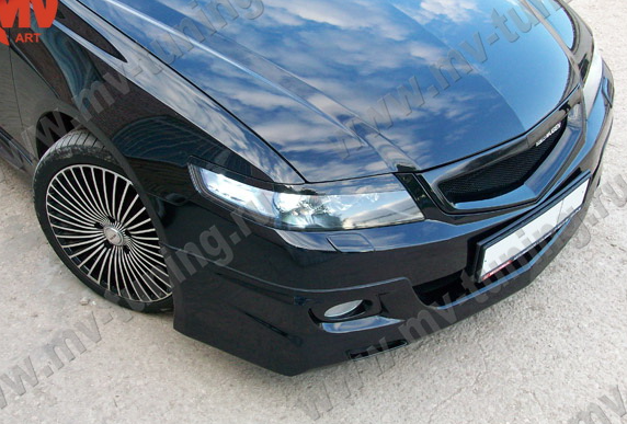 Решетка радиатора (сетка в комплекте) "MUGEN Style" для Honda Accord VII (2006-2008) купить недорого с доставкой в Балашиха