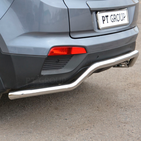 Защита заднего бампера d51мм "Волна" (НПС) HYUNDAI Creta (2016-2020 г.в.) купить недорого с доставкой в Балашиха