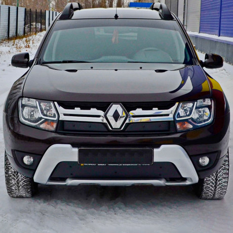 Комплект заглушек "КАРТ" №5 + №6 для Renault Duster (дизель) рестайлинг после 2015 г.в. купить недорого с доставкой в Балашиха