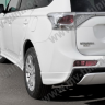 Диффузор заднего бампера "Broomer Design" для Mitsubishi Outlander (3rd generation)(2012-2014) купить недорого с доставкой в Балашиха