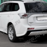 Диффузор заднего бампера "Broomer Design" для Mitsubishi Outlander (3rd generation)(2012-2014) купить недорого с доставкой в Балашиха