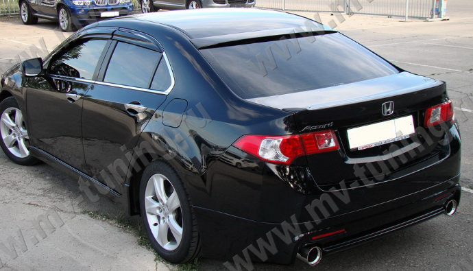 Козырек на заднее стекло var №2 широкий для Honda Accord VIII (2008-2013) купить недорого с доставкой в Балашиха