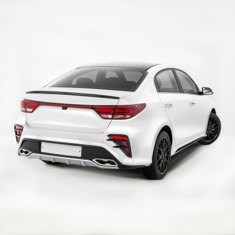 Бампер задний "Kudos" для Kia Rio (2017-2020) купить недорого с доставкой в Балашиха