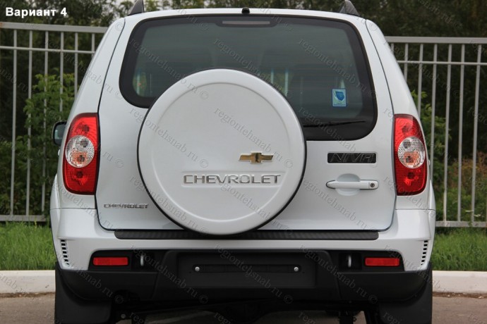 Чехол запасного колеса Chevrolet Niv@ с эмблемой Chevrolet купить недорого с доставкой в Балашиха