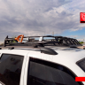 Багажник экспедиционный Chevrolet Niv@ SE на поперечины рейлингов (не окрашенный) купить недорого с доставкой в Балашиха