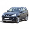 Защита переднего бампера «Труба двойная» (d51) для Chery Tiggo T11 FL, (2012-2015)(Окрашенное) купить недорого с доставкой в Балашиха