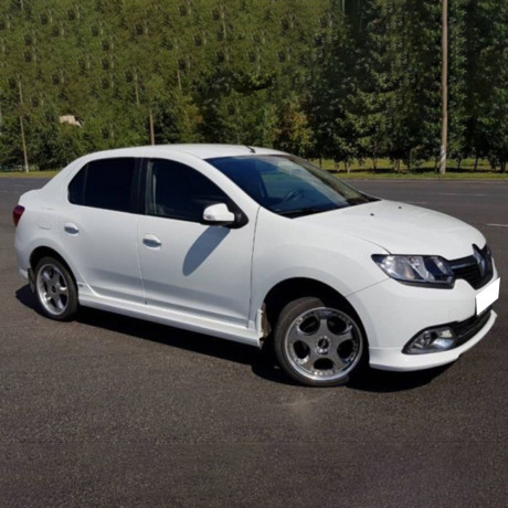 Накладки на пороги "BRAZ" для Renault Logan 2 купить недорого с доставкой в Балашиха