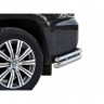 Защита заднего бампера «Уголки двойные» (d76\51) для Lexus LX 450d (2016-н.в)(Окрашенное) купить недорого с доставкой в Балашиха