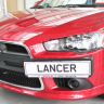 Рамка под номер на передний бампер для Mitsubishi Lancer X (2010-2016) купить недорого с доставкой в Балашиха