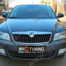Накладки на фары (реснички) для Skoda Octavia II FL (2008-2013) купить недорого с доставкой в Балашиха