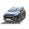 Защита порогов «Бумер» алюминиевая с резинкой для Hyundai ix 35 (2010-2016) купить недорого с доставкой в Балашиха