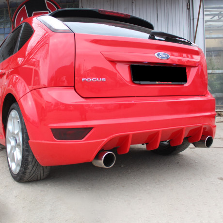 Накладка (юбка) заднего бампера "Lord" для Ford Focus 2 (2008-2011) купить недорого с доставкой в Балашиха