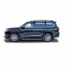 Защита порогов «Труба» для оригинальных порогов (d40) для Lexus LX 450d (20160-н.в.)(Окрашенное) купить недорого с доставкой в Балашиха
